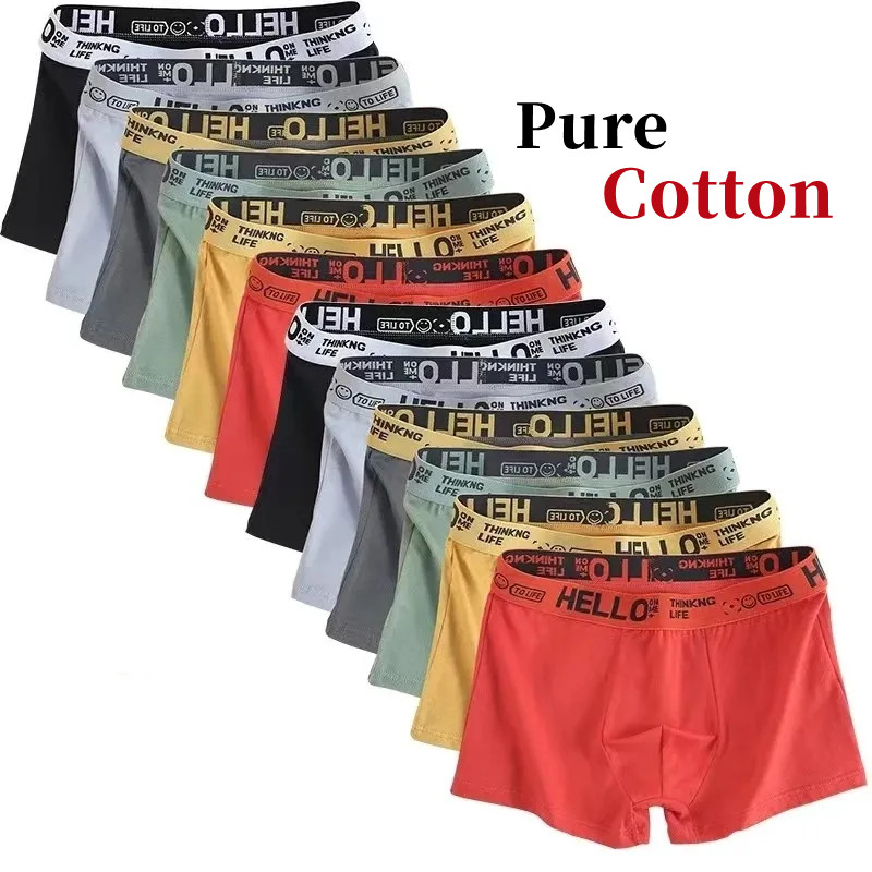 10 조각/남성 속옷 남성 순수 코튼 팬티 남성 브랜드 - Boxer Brief Pack Cotton 리뷰 및 가격