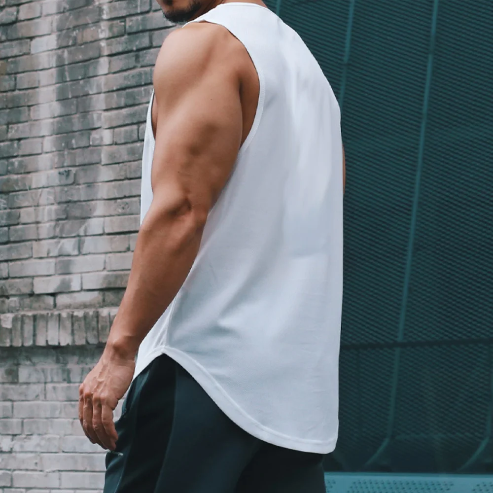 남자 체육관 탱크 탑 피트니스 민소매 러닝 스포츠 티셔 - Sleeveless Undershirt 리뷰 및 가격
